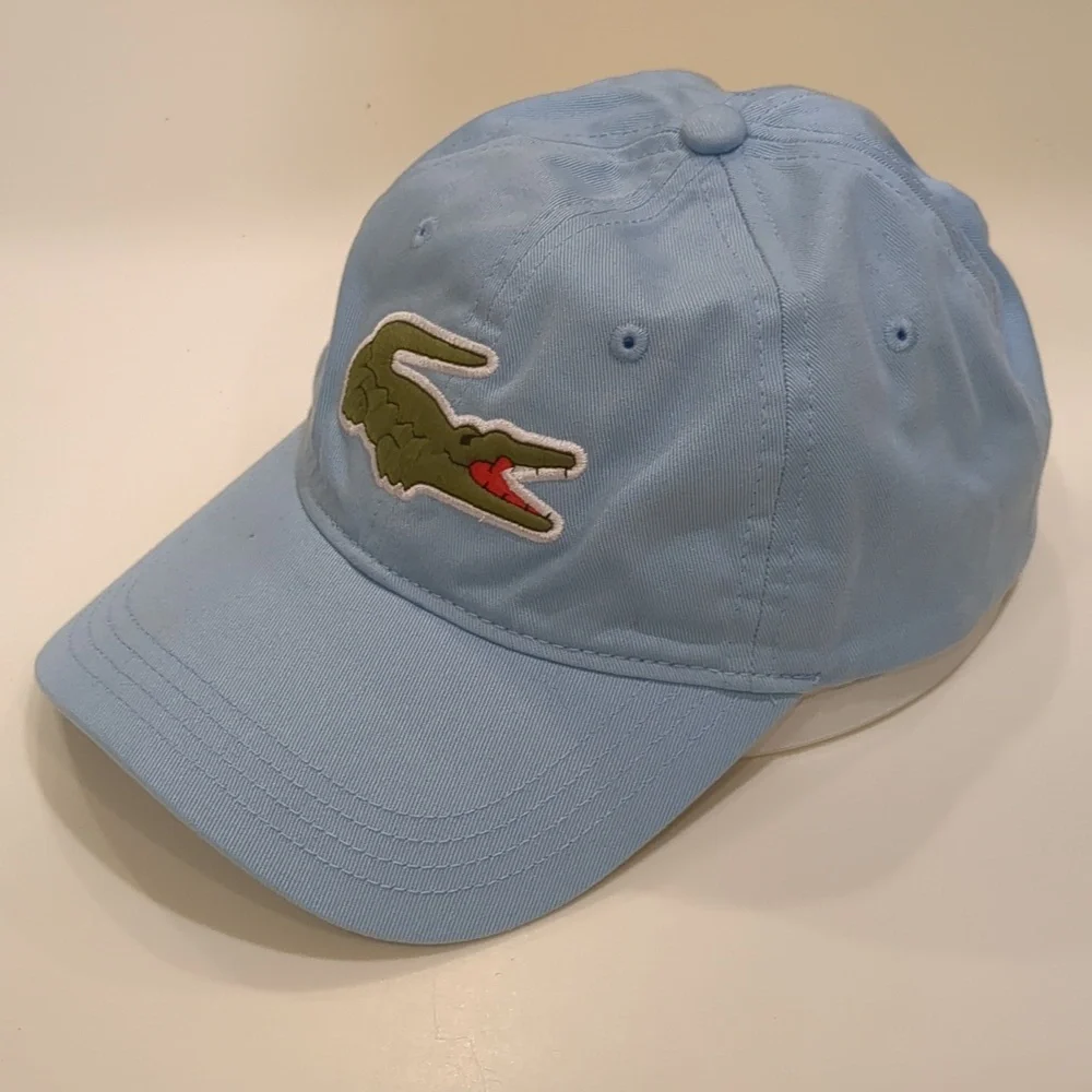 Lacoste Oversized Alligator Logo Cap